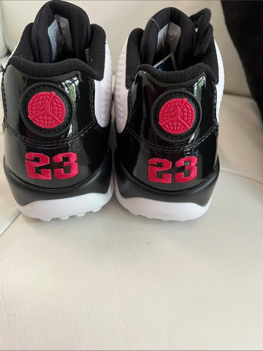Nike Jordan Men’s Golf Shoes - White, Black, & Red